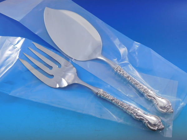 Du Barry by International Sterling Silver Salmon Serving Set Fish Custom Made