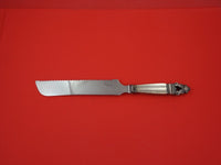 Acorn - Estate by Georg Jensen Sterling Bread Knife wide serrated blade HHWS 11"