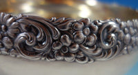 Repousse by Shreve Sterling Silver Fruit Bowl Dated January 1893 (#2381)