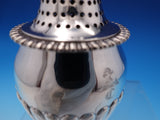 Edward Barton English Georgian Sterling Silver Salt Pepper Shaker 2pc (#5031)
