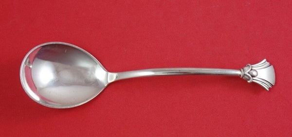 Cohr Sterling Silver Preserve Spoon 6 1/4" Serving Heirloom Silverware