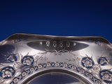 Woodside Sterling Silver Petit Four Basket with swing handle Pierced 9"  (#7317)