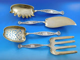 Hyperion by Whiting Sterling Silver Flatware Set Service 193 pc Lg Vintage Chest