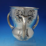 Gorham Sterling Silver Loving Cup with Applied Three Leaf Clovers #A3972 (#5676)