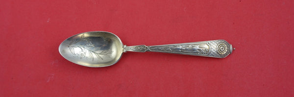 Japanese by Gorham Sterling Silver Teaspoon w/ morning glory in bowl 6"