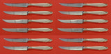 Prelude by International Sterling Silver Steak Knife Custom Set 12 pcs 8 1/2"