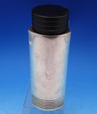 Swedish Silverplate Cocktail Shaker with Wood Top Modernistic 8 7/8" (#8583)