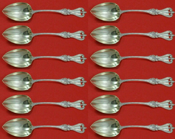 Old Colonial by Towle Sterling Silver Grapefruit Spoon Custom Set 12 pcs Fluted