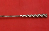 Square Twist #5 by Whiting Sterling Silver Berry Spoon Fluted 9 5/8" Serving