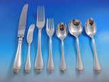 French Empire by Buccellati Italy Silver Flatware Set Service 31 pcs Dinner