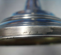 Italian Sterling Silver Candelabra Pair 5-Light #3287 c.1920 59.6 ozt. (#5464)