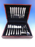 Mary II by Lunt Sterling Silver Flatware Set for 8 Service 36 pcs R Monogram
