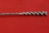 Square Twist #5 by Whiting Sterling Silver Waffle Server AS Bright-Cut 8"