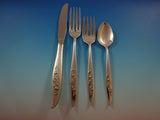 Young Love by Oneida Sterling Silver Flatware Set For 8 Service 48 Pieces