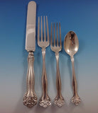 Raleigh by Alvin Sterling Silver Flatware Set For 8 Service Dinner 51 Pieces