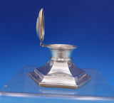 James Deakin and Sons English Estate Sterling Silver Inkwell 6-Sided Base #7284