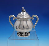 DGH Goldsmith Danish Sterling Silver Tea Set 4pc Handwrought Grape Motif (#4734)