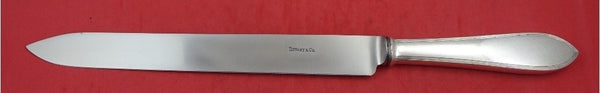 Reeded Edge By Tiffany and Co Sterling Silver Roast Carving Knife 14 3/4"