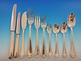 Louis XV Rocaille by Boulenger French Silverplate Flatware Service Set 160 pcs