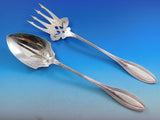 Indian by Whiting Sterling Silver Flatware Set Service 66 Pieces Dinner Early