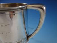 Whiting Sterling Silver Baby Child's Cup Mug w/ Bleeding Hearts #151J Dated 1875