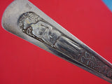 Arcadian by International Sterling Silver Regular Fork 7 1/8" Rare Figural Woman