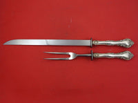Alencon Lace by Gorham Sterling Silver Roast Carving Set 2pc HH WS Heirloom