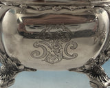 Chrysanthemum by Tiffany and Co Sterling Silver Tea Set 5pc (#8855) Beautiful!