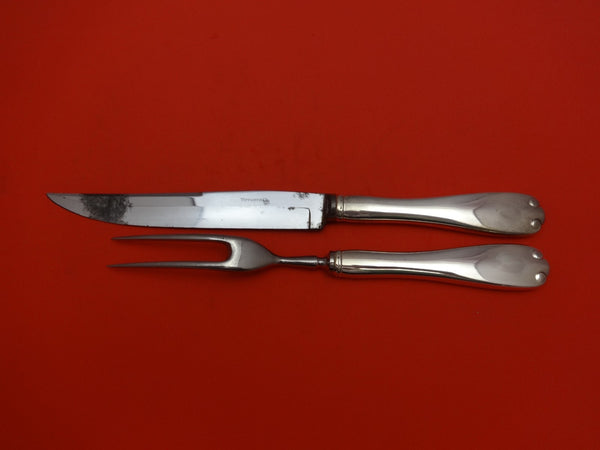 Flemish by Tiffany & Co. Sterling Silver Steak Carving Set 2pc HHWS  10 1/4"