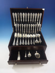 King Richard by Towle Sterling Silver Flatware Set For 12 Service 76 Pieces