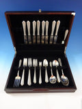 Normandie by Wallace Sterling Silver Flatware Set For 8 Service 52 Pieces