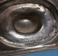 Crichton Brothers English Estate Sterling Silver Salt Cellar Master (#4206)
