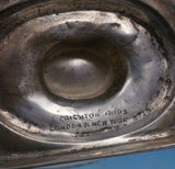 Crichton Brothers English Estate Sterling Silver Salt Cellar Master (#4206)