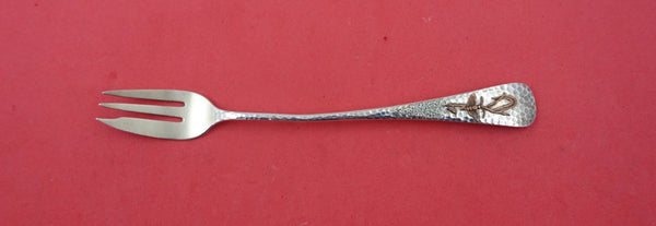 Applied Metals by Gorham Sterling Cocktail Fork #3 Lt GW w/Moth on branch 6 1/8"