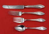 Mary Chilton Engraved #1 By Towle Sterling Regular Size Place Setting(s) 4pc