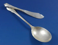Grand Colonial by Wallace Sterling Silver Flatware Set For 8 Service 43 Pieces