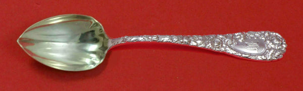 Chrysanthemum by Durgin Sterling Silver Grapefruit Spoon Fluted Custom 5 3/4"