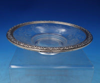 Prelude by International Sterling Silver Candy Dish w/ Cut Crystal #H578 (#6441)