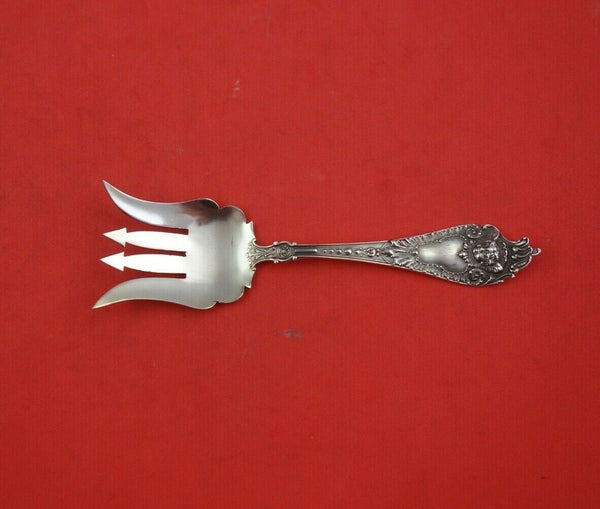 Cherub by Watson-Newell Sterling Silver Sardine Fork Gold Washed 5" Heirloom
