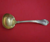 Villa Norfolk by Gorham Sterling Silver Gravy Ladle Gold Washed 7" Serving