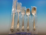 Orchid Elegance by Wallace Sterling Silver Flatware Set Service 46 pieces New