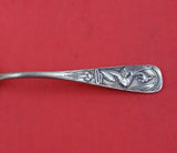 Renaissance by Durgin Sterling Silver Berry Spoon Gold Washed 9" Heirloom