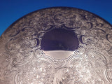 Barker - Ellis English Silverplate Round Trivet Ornate 7" (#9196)