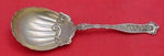 Dresden by Whiting Sterling Silver Berry Spoon Vermeil Fancy Bowl 7 3/4"