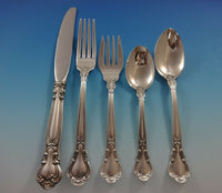 Chantilly by Gorham Sterling Silver Place Size Flatware Set 8 Service 42 Pcs