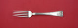 Lap Over Edge Hand Engraved By Tiffany Sterling Dinner Fork w/ fan 8"