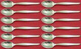 Contour by Towle Sterling Silver Teaspoon Set 12 pieces 6 3/8"