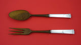 Hampton by Tiffany & Co. Sterling Silver Salad Serving Set w/ wood 11"