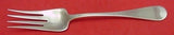 King William by Tiffany and Co Sterling Silver Cold Meat Fork splayed tines 9"