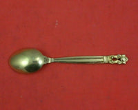 Acorn by Georg Jensen Sterling Silver Mocha Spoon Vermeil 3 7/8" Silverware